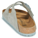 BIRKENSTOCK Arizona Suede / Stone / Coin / Regular Grigio Ciabatta Uomo - 5