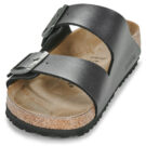 BIRKENSTOCK Arizona Birko-flor / Metallic / Black / Regular Nero Ciabatta Donna - 3