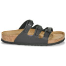 BIRKENSTOCK Florida Soft Footbed Birko-flor / Black / Regular Nero Ciabatta Donna - 2