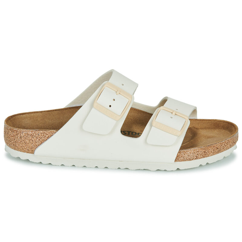 BIRKENSTOCK Arizona Birko-flor / Eggshell / Regular Beige Ciabatta Donna - 2