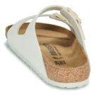 BIRKENSTOCK Arizona Birko-flor / Eggshell / Regular Beige Ciabatta Donna - 5