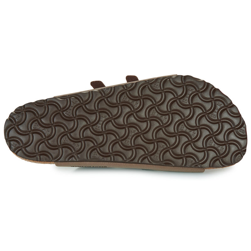 BIRKENSTOCK Florida Soft Footbed Birko-flor / Nubuck / Mocha / Regular Marrone Ciabatta Donna - 7