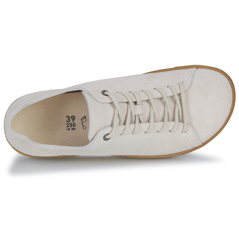 BIRKENSTOCK Bend Low Decon LENB Antique White Nubuck / Antique / White / Regular White Sneakers Men - 6