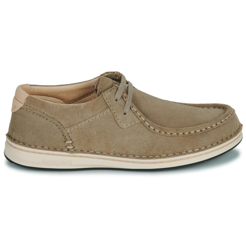 BIRKENSTOCK Pasadena Suede / Taupe / Regular Beige Derby Uomo - 2