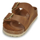 BIRKENSTOCK Arizona Big Buckle Oiled / Piel / Co&ntilde;ac / Marr&oacute;n Regular Chancla Mujer - 3