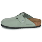 BIRKENSTOCK Boston Big buckle Nubuck / Pure / Sage / Regular Verde Zoccoli Donna - 4