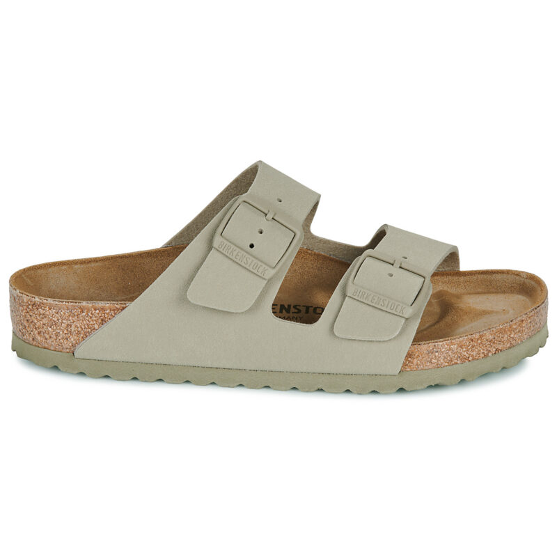 BIRKENSTOCK Arizona Birko-flor / Khaki / Regular Khaki Women's Slipper - 2