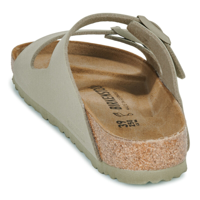 BIRKENSTOCK Arizona Birko-flor / Khaki / Regular Kaki Ciabatta Uomo - 5