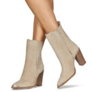Bronx new-americana Beige Damen-Stiefeletten - 8