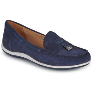 Geox  D VEGA MOC  Blu -  Mocassini Donna