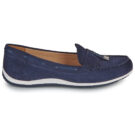Geox D VEGA MOC Blau Damen Mokassins - 2