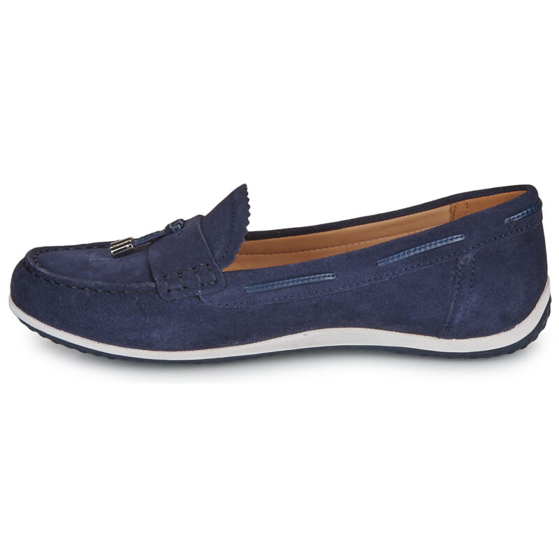 Geox D VEGA MOC Blau Damen Mokassins - 4