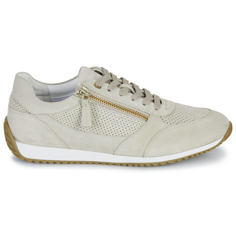 Geox D CALITHE Beige - Niedrige Sneakers Damen - 2