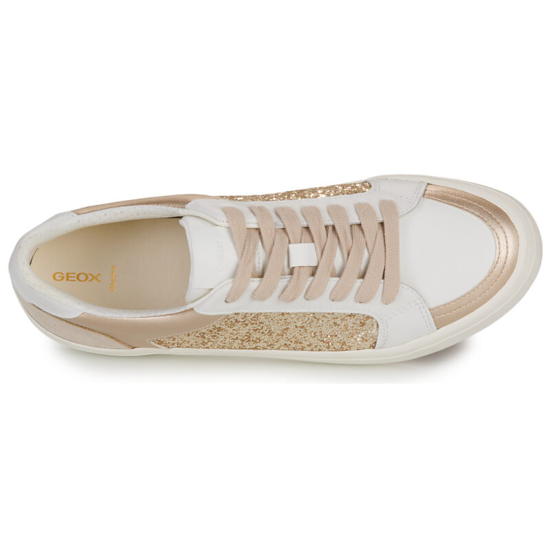 Geox D EMMELENY Wei&szlig; Sneaker niedrig Damen - 6