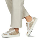 Geox D EMMELENY Wei&szlig; Sneaker niedrig Damen - 8