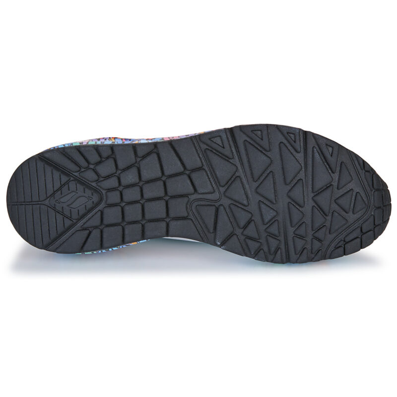 Skechers JGOLDCROWN: UNO - CLASSIC Wei&szlig;e Low-Top-Sneaker f&uuml;r Damen - Gr&ouml;&szlig;e 7