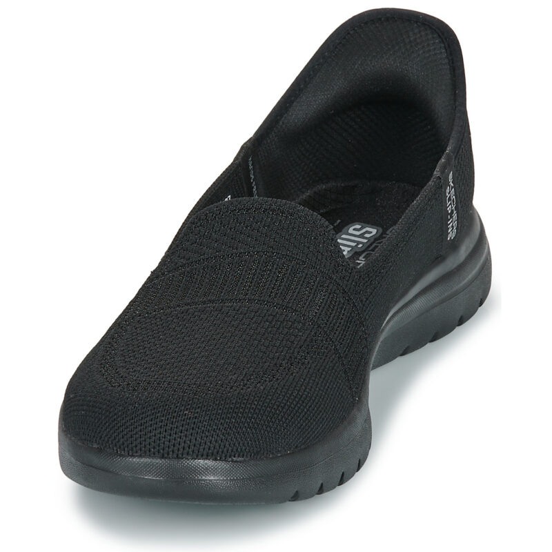 Skechers SLIP-INS: ON-THE-GO FLEX - CAMELLIA Nero Slip on Donna - 3