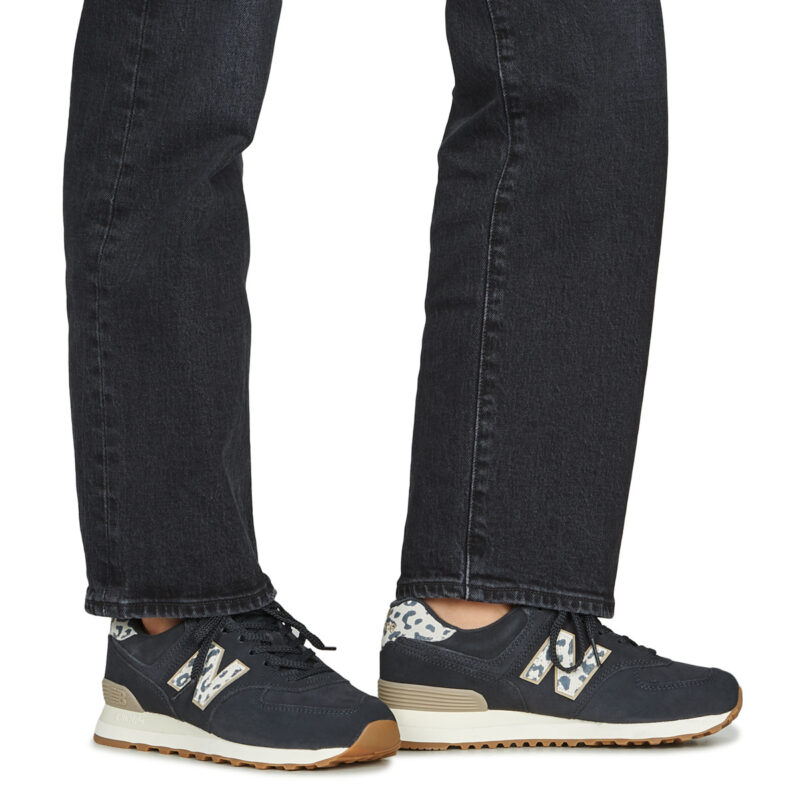 New Balance  574  Nero -  Sneakers basse Donna - 8