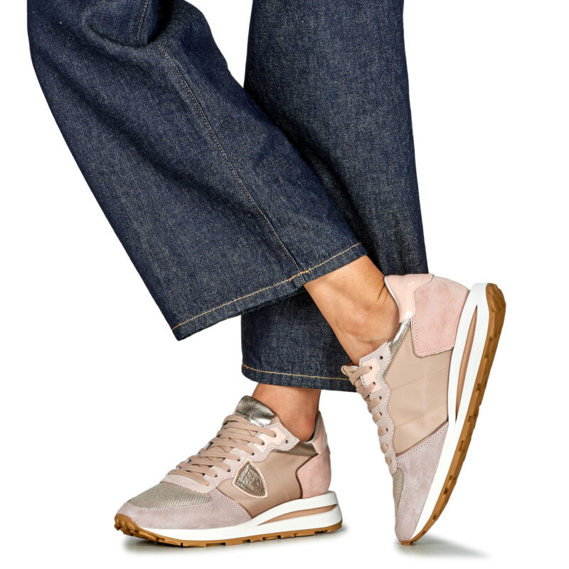 Philippe Model TROPEZ HAUTE LOW WOMAN Beige Sneakers basse Donna - 8