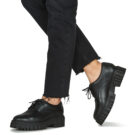 Clarks PAGE WALK Nero Derby Donna - 8