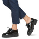 Clarks PAGE WALK Nero Derby Donna - 8
