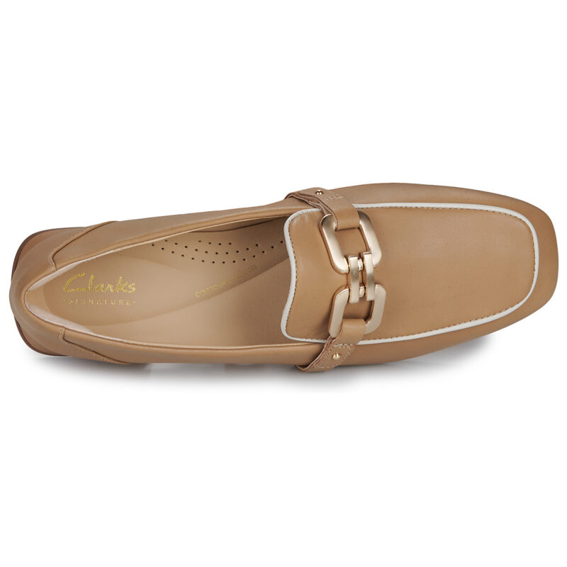Clarks Mocassins femme UBREE15 LILY beiges - 6