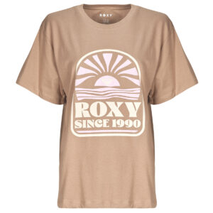 T-shirt  Roxy  HANGLOOSE POSTER  Kaki -  T-shirt maniche corte Donna