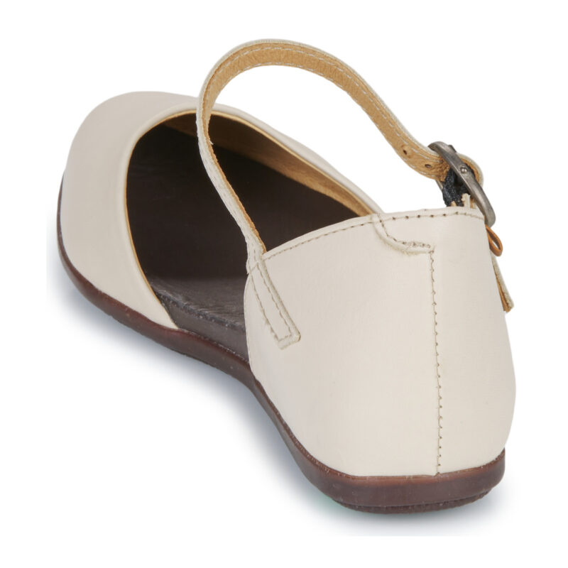El Naturalista STELLA Bianco Ballerine Donna - 5