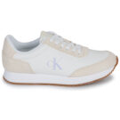 Calvin Klein Jeans RUNNER LACEUP LOW MIXMG Bianco Sneakers basse Donna - 2