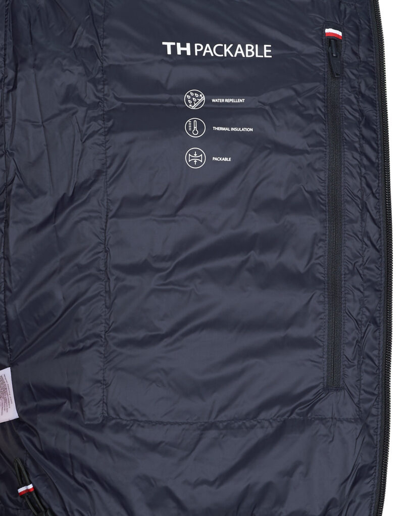 Piumino Tommy Hilfiger PACKABLE RECYCLED VEST Blu Piumini Uomo - 6