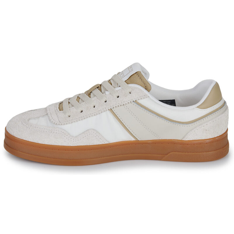 Tommy Jeans THE GREENWICH MIX MEDIA Beige Low Sneakers Women - 4