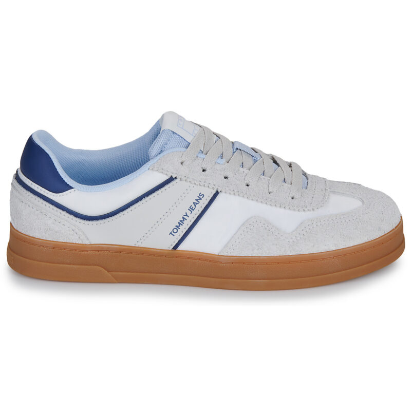 Tommy Jeans THE GREENWICH MIX MEDIA White Low Sneakers Women - 2
