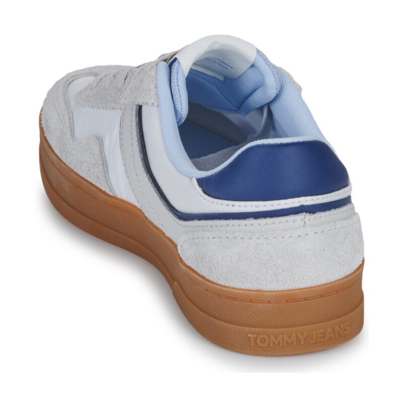 Tommy Jeans THE GREENWICH MIX MEDIA White Low Sneakers Women - 5