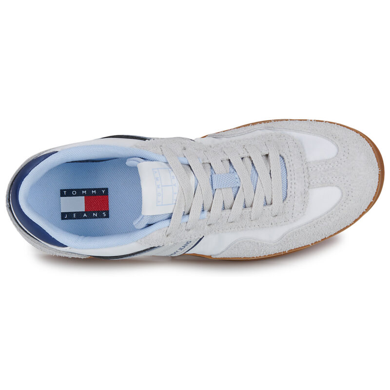 Tommy Jeans THE GREENWICH MIX MEDIA White Low Sneakers Women - 6