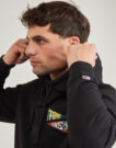 Felpe con cappuccio Tommy Jeans TJM REG UNI FLAG TIGER HOODIE Nero Felpe con cappuccio Uomo - 5