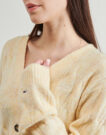 Gilet / Cardigan Tommy Jeans TJW HTR CABLE CARDIGAN Beige Gilet / Cardigan Donna - 5