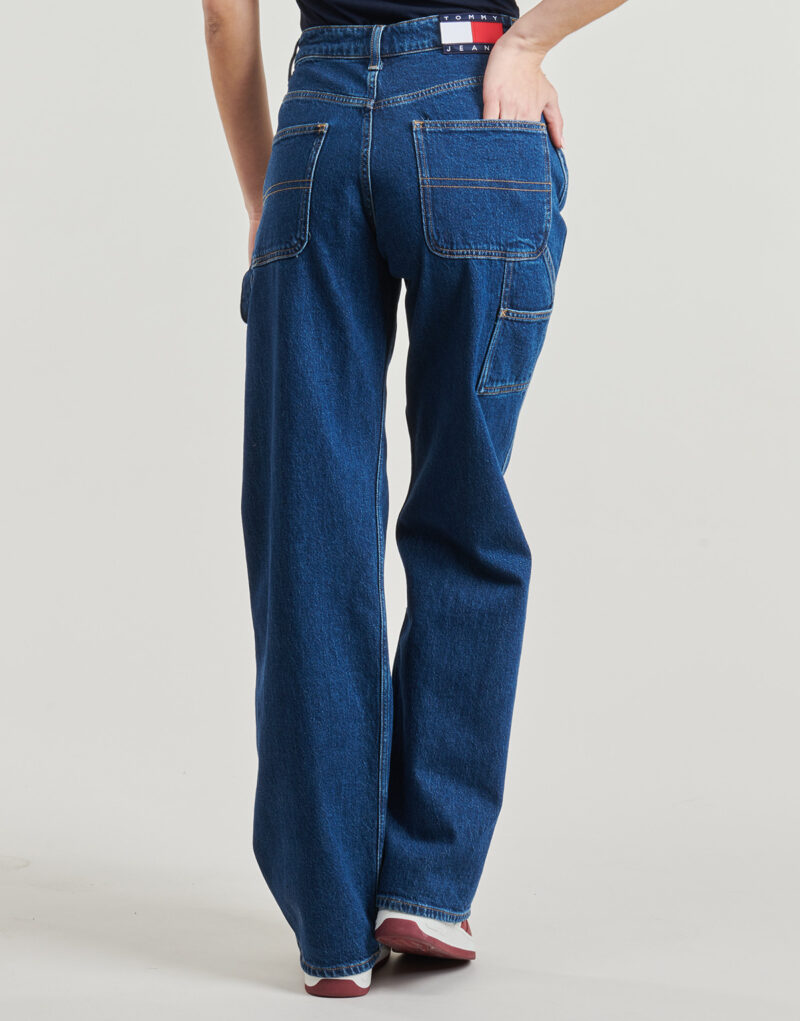 Jeans Tommy Jeans MIA MR RLXD STR CARP AI4159 Marine Jeans Donna - 4