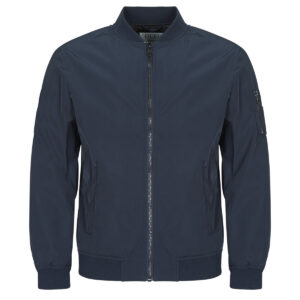 Giubbotto  Guess  SATIN BOMBER  Marine -  Giubbotti Uomo