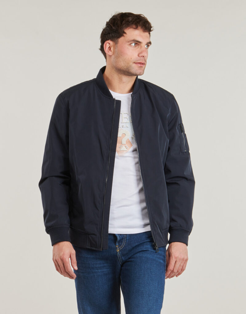 Giubbotto Guess SATIN BOMBER Marine Giubbotti Uomo - 2
