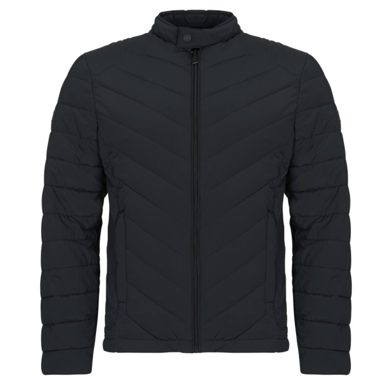 Piumino Guess BIKER JACKET Nero Piumini Uomo - 1