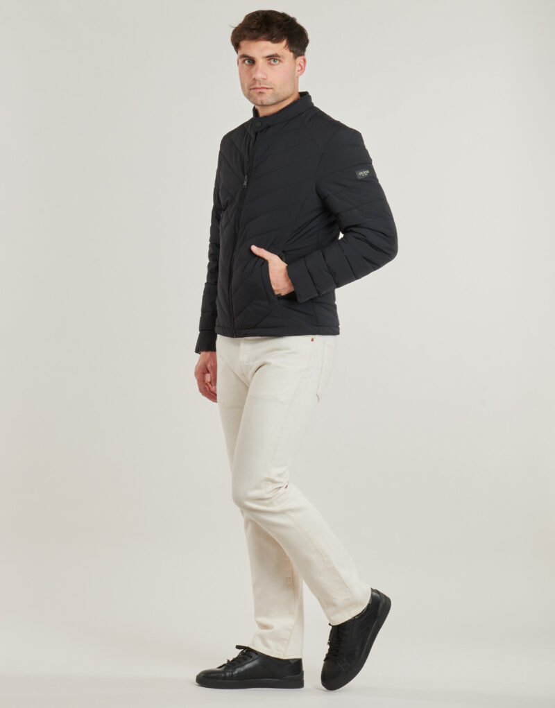 Piumino Guess BIKER JACKET Nero Piumini Uomo - 3