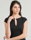 Kurzes Kleid Guess DOROTEA Schwarze kurze Kleider Damen - 5