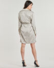 Abito corto Guess VERONICA Beige Abiti corti Donna - 4