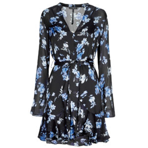 Abito corto  Guess  SIBILLA  Blu -  Abiti corti Donna