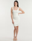 Robe courte Guess SARAH 4G Beige Abiti corti Donna - 2