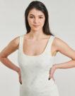 Robe courte Guess SARAH 4G Beige Abiti corti Donna - 5