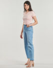 T-shirt Guess VN PYTHON TRIANGLE Rosa T-shirt maniche corte Donna - 3