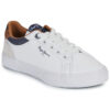 Baskets blanches pour enfant Pepe Jeans KENTON COURT B