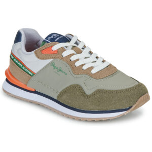 Pepe jeans LONDON JUMP B Kaki - Sneakers Bambino