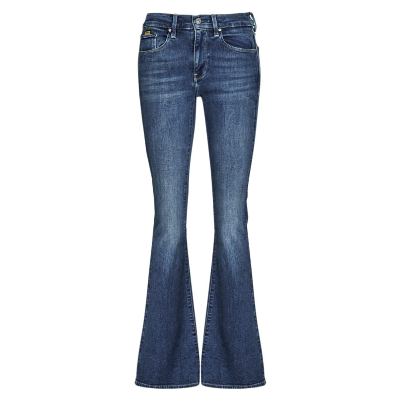 Vaqueros acampanados G-Star Raw 3301 FLARE Blu Jeans Flare Donna - 1